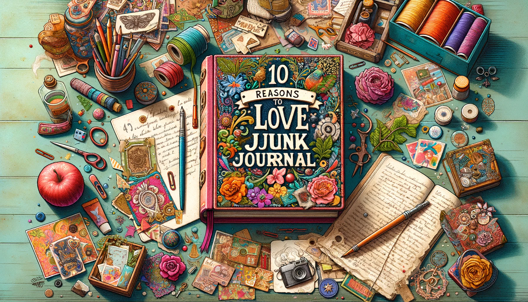 10 Reasons Why I Love Junk Journals